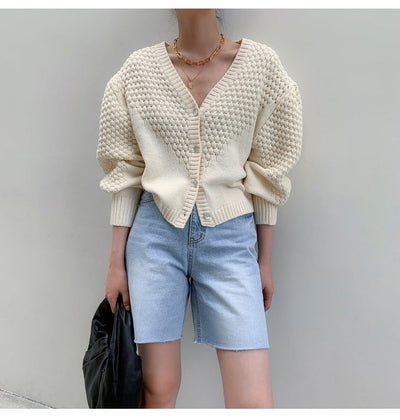 Universalus pynimo megztinis.