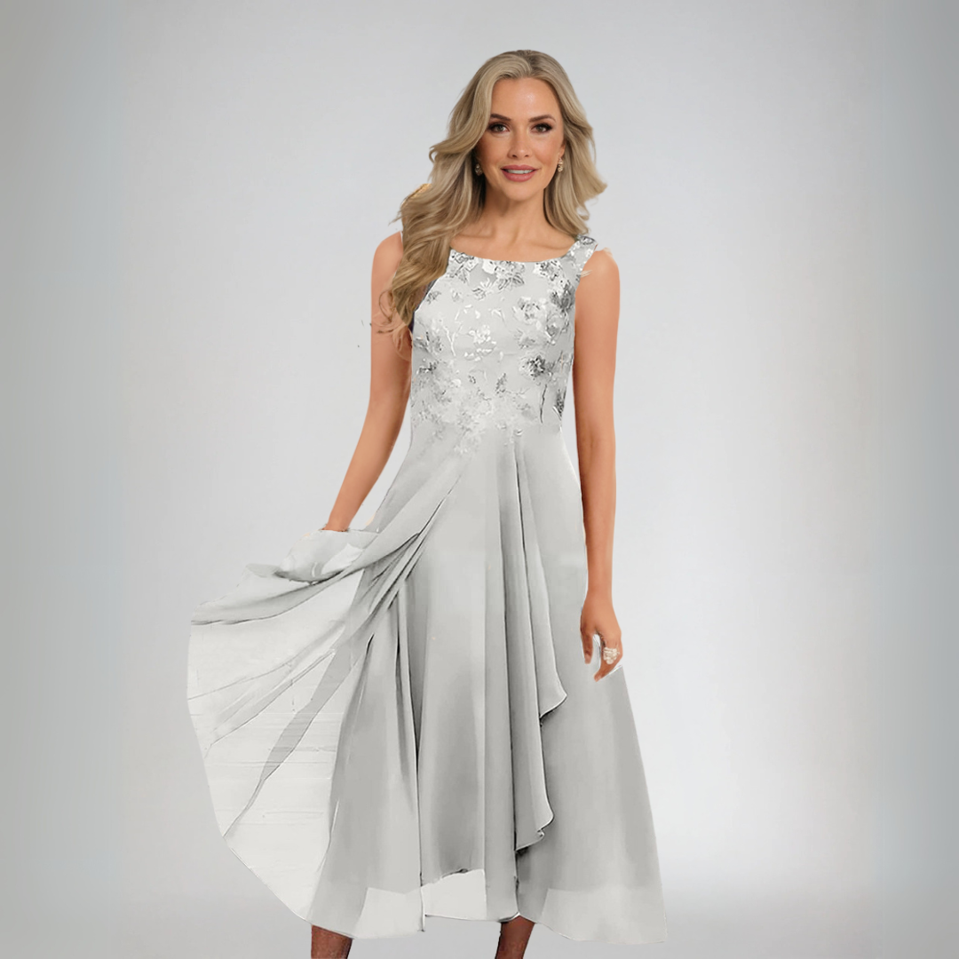 Marcela | Elegantiška nėrinių suknelė