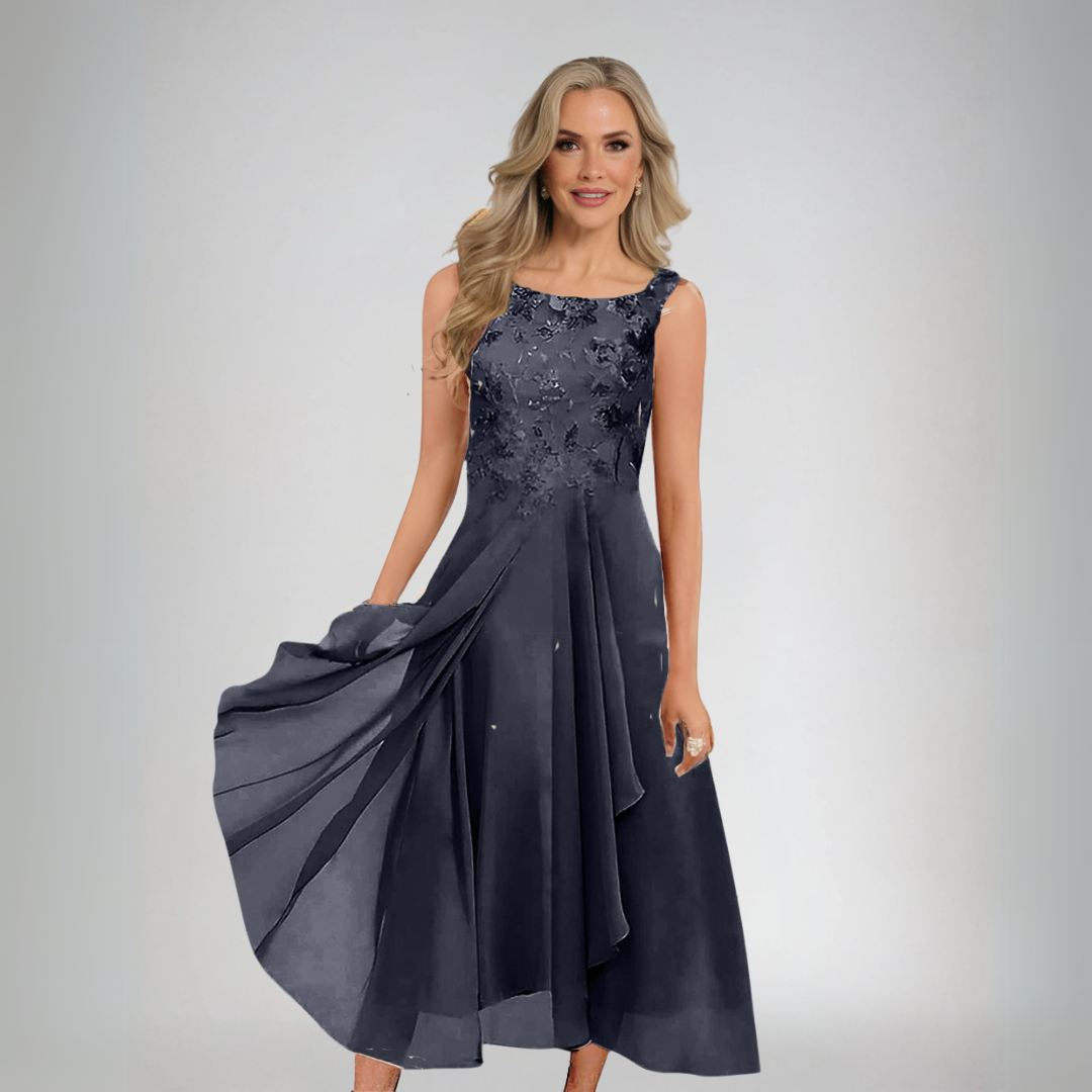 Marcela | Elegantiška nėrinių suknelė