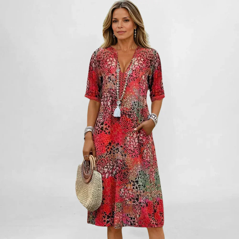 Karolína | Pavasario suknelė Poldolga