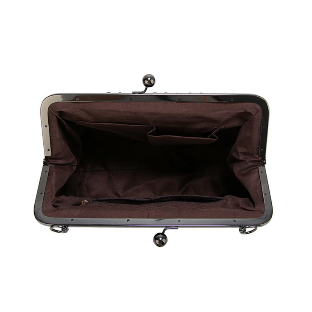 Mila | Vintage stiliaus krepšys su užsegimu