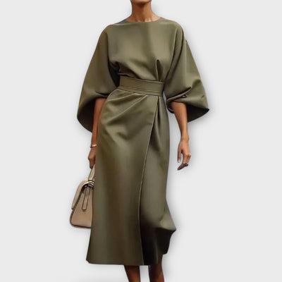 Sonia - Elegantiška suknelė su pūstomis rankovėmis