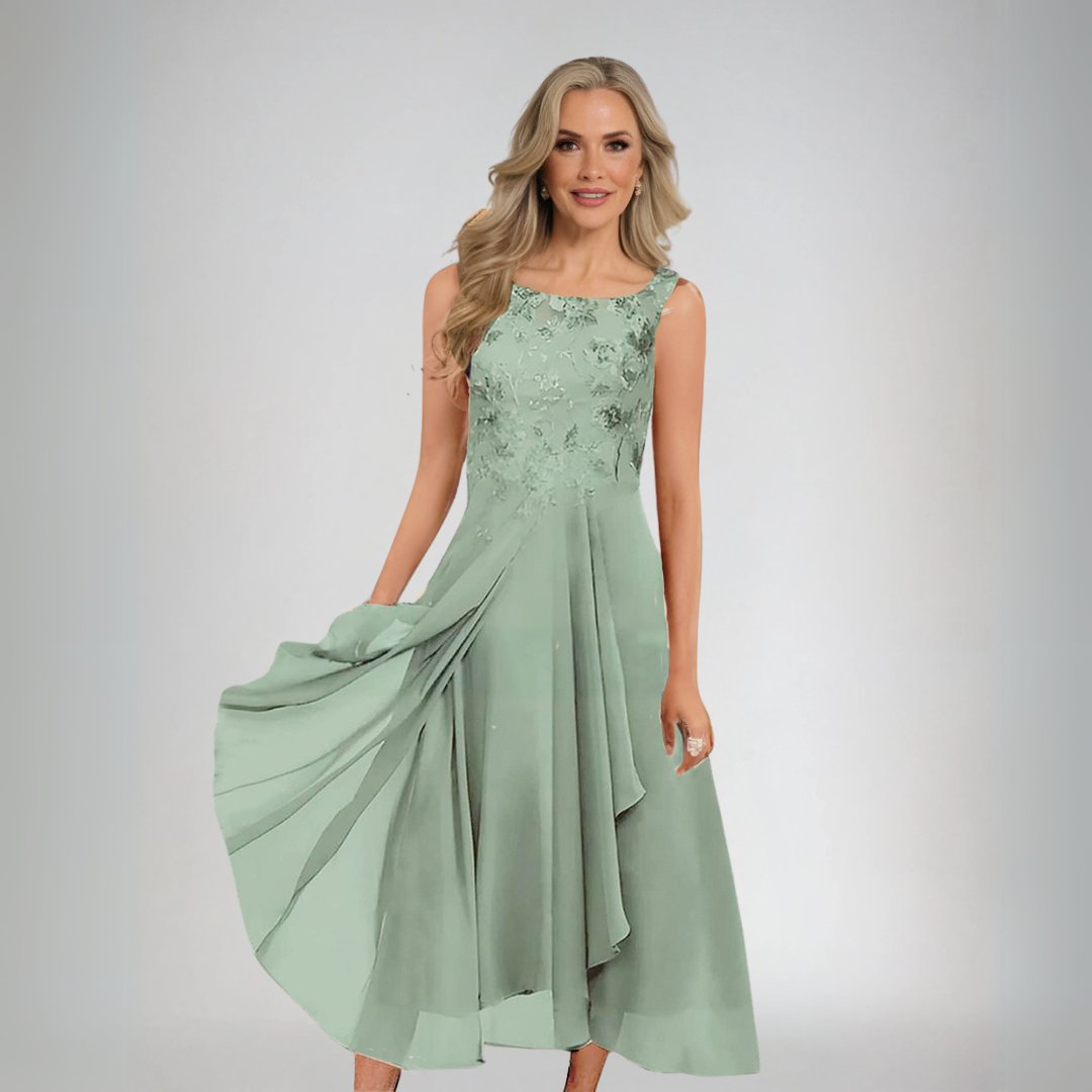 Marcela | Elegantiška nėrinių suknelė