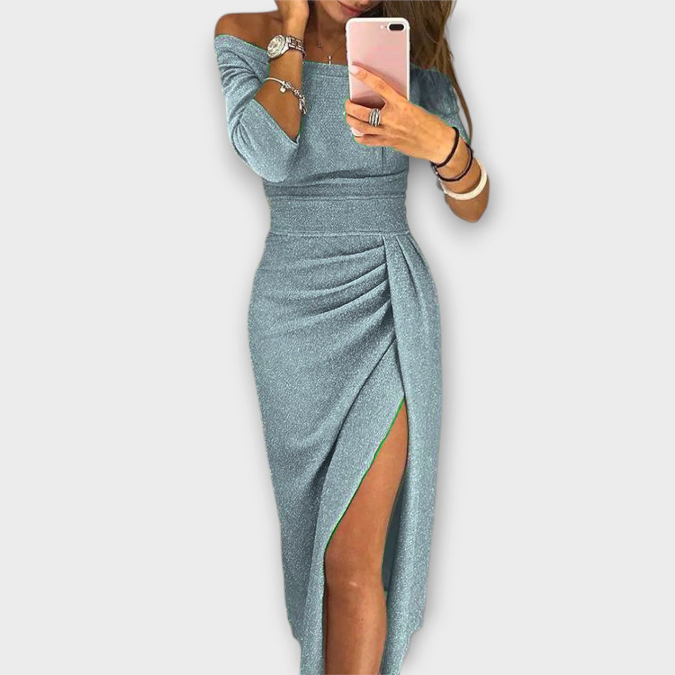 Lena - Elegantiški Be Rankovių Drabužiai