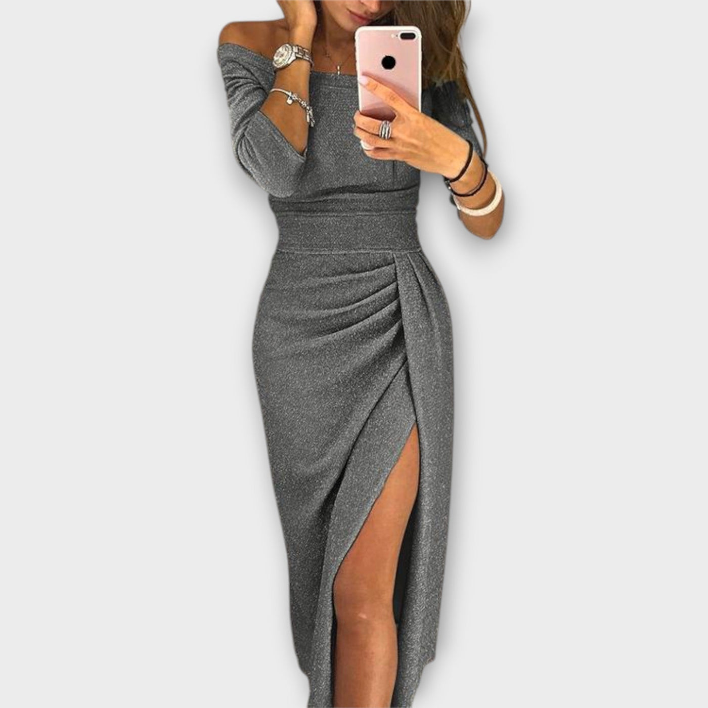 Lena - Elegantiški Be Rankovių Drabužiai