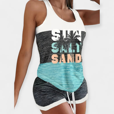 Vasaros palmių komplektas