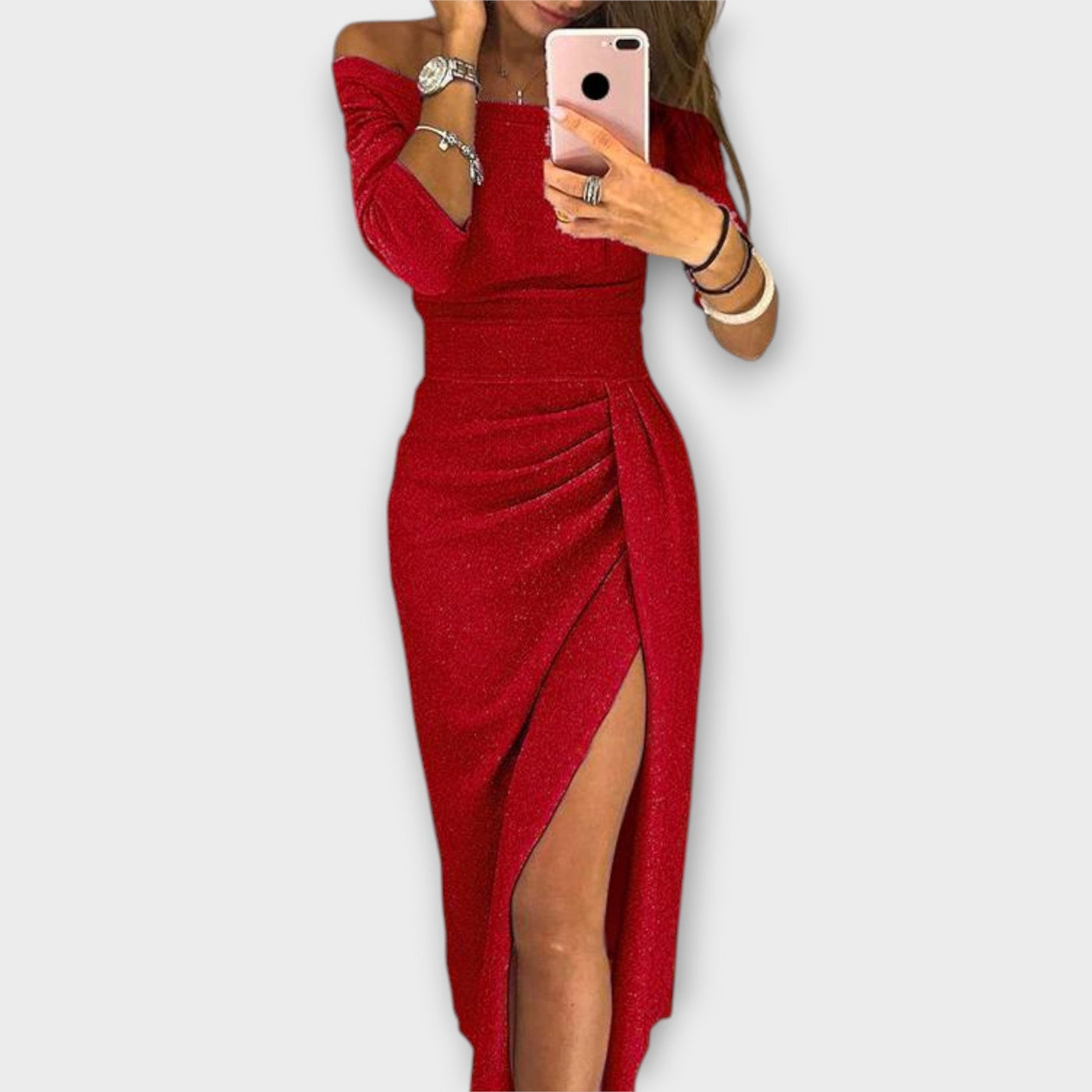 Lena - Elegantiški Be Rankovių Drabužiai