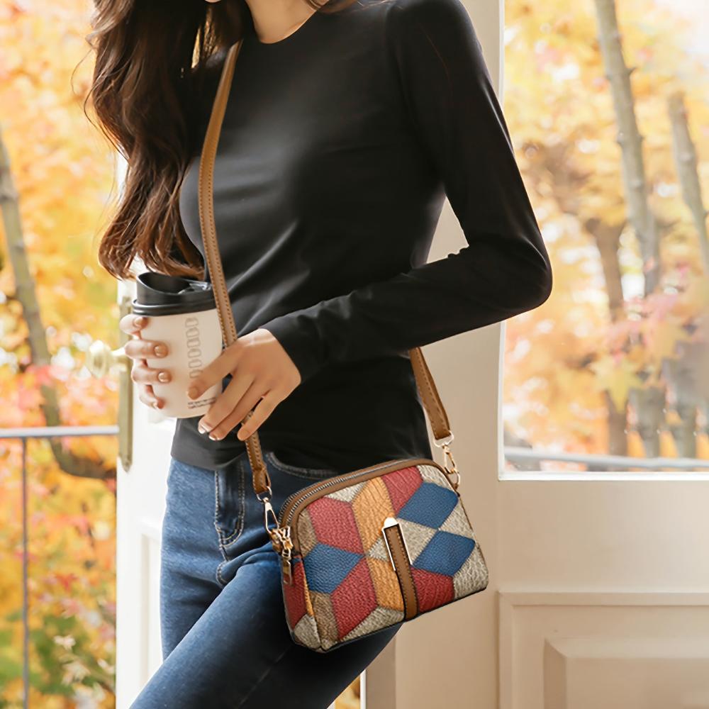 Luna | Mini maišelis patchwork stiliumi
