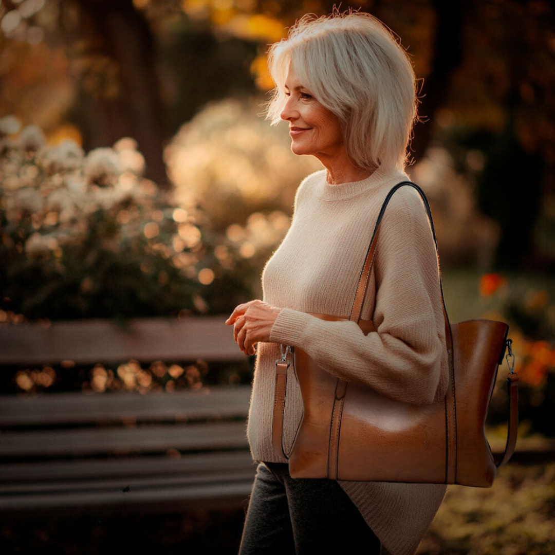 Anna | Klasikinis ir elegantiškas prabangos kuprinė
