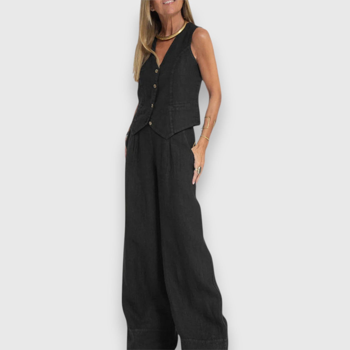 Vasaros lengvumo dviejų dalių komplektas