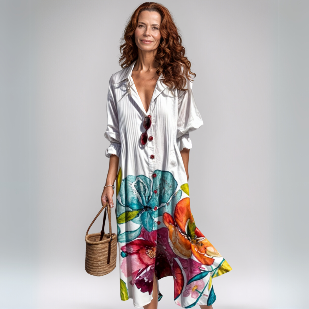 Charlotte | Lengva boho maksi suknelė vasaros dienoms