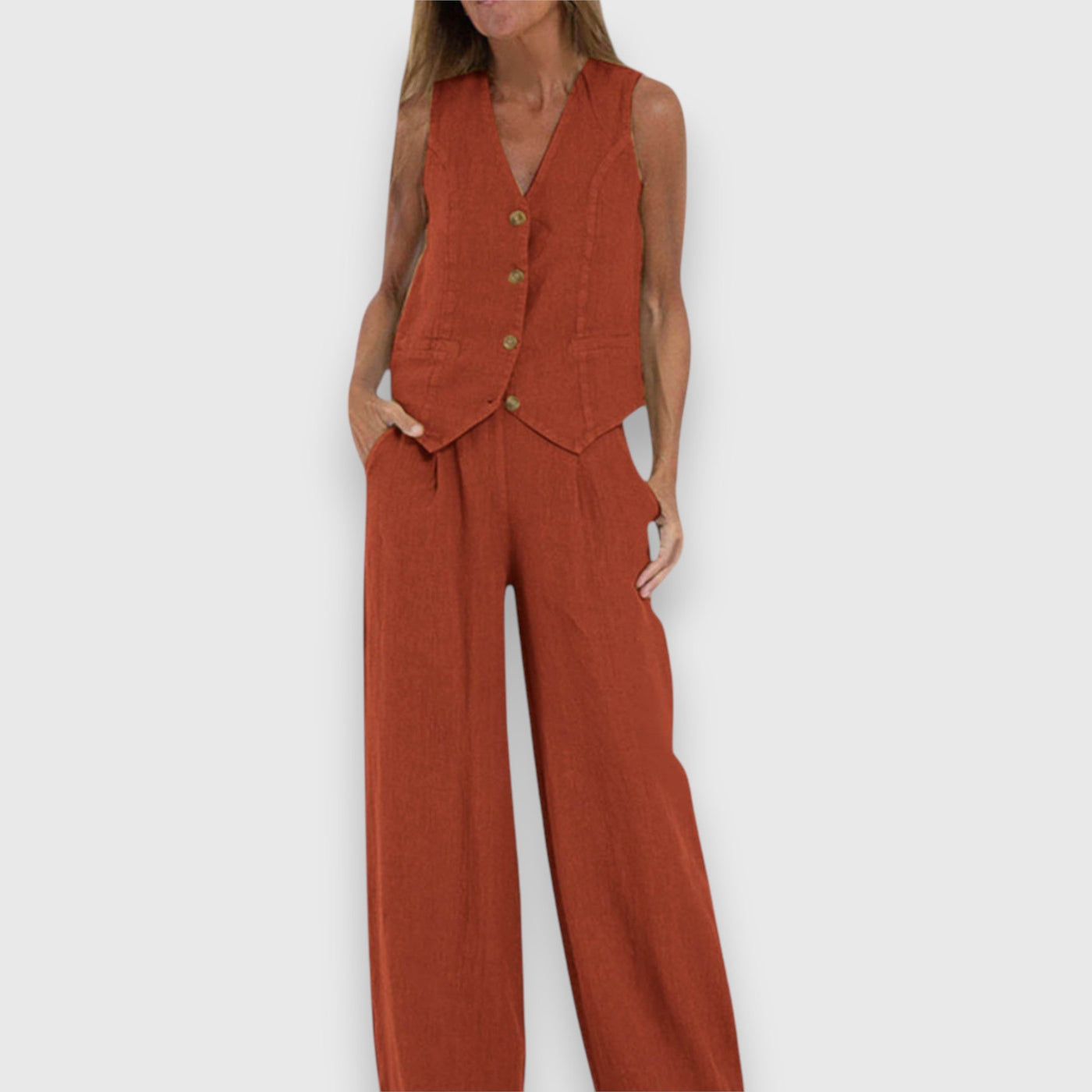 Vasaros lengvumo dviejų dalių komplektas