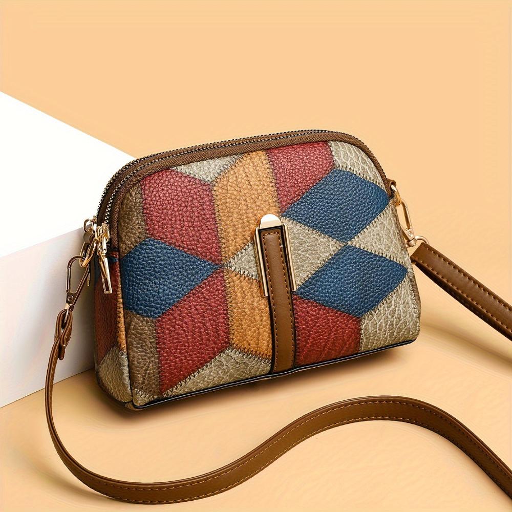 Luna | Mini maišelis patchwork stiliumi