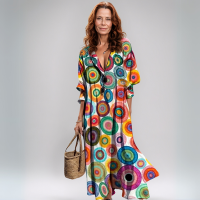 Charlotte | Lengva boho maksi suknelė vasaros dienoms