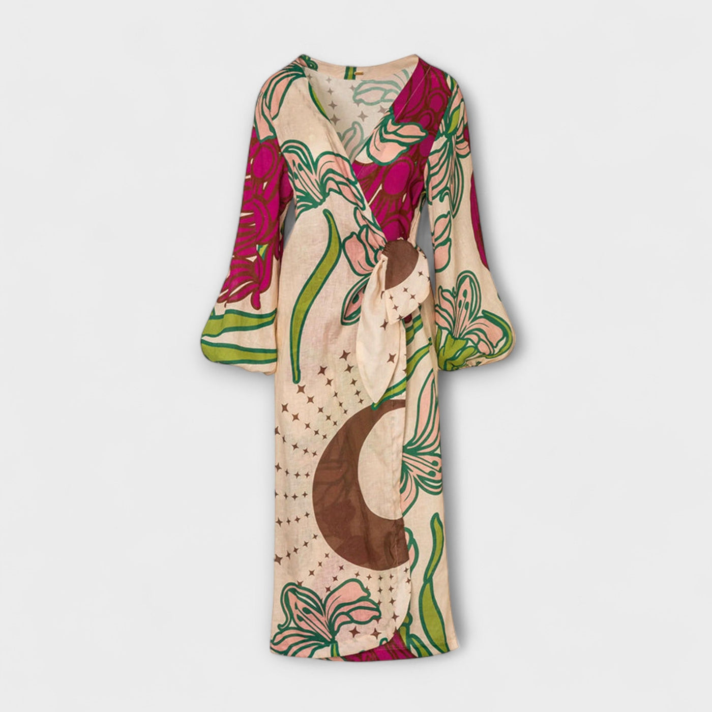 Tracey - Maxi suknelė su kaklo raišteliu