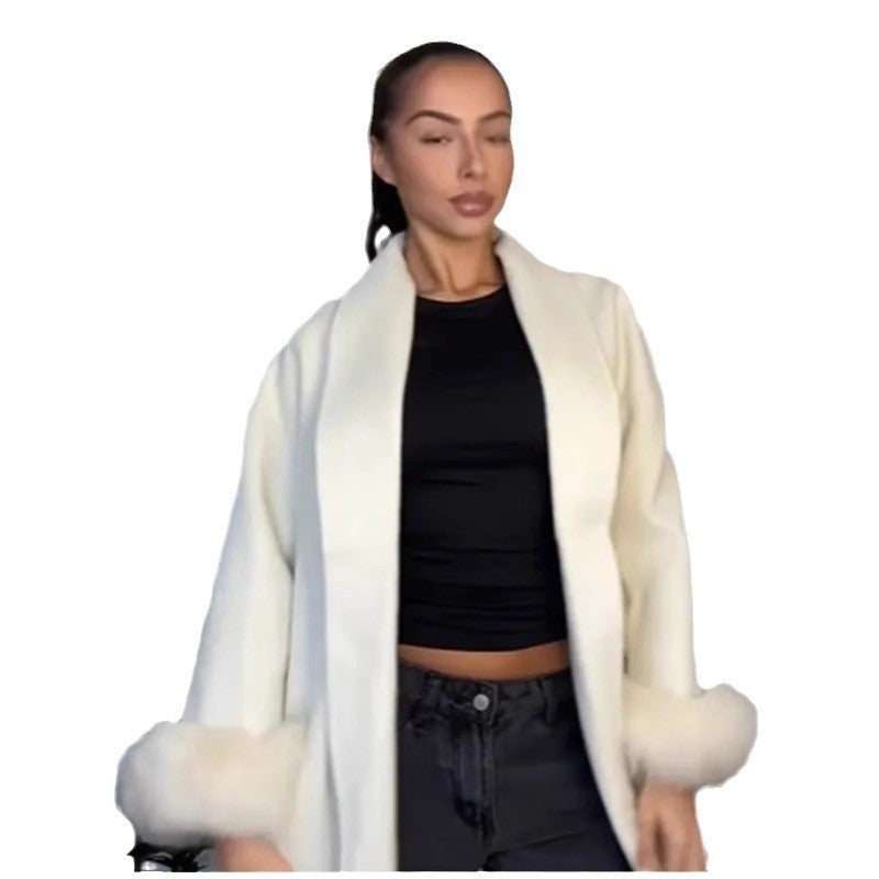 Dvivietis šiltas paltas rudeniui ir žiemai.