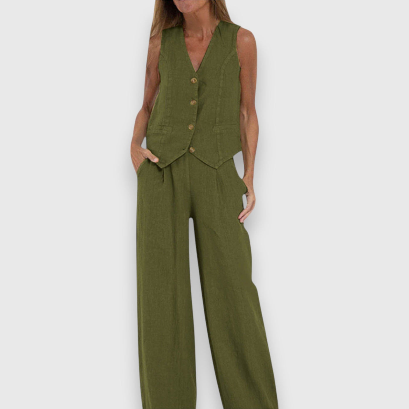 Vasaros lengvumo dviejų dalių komplektas