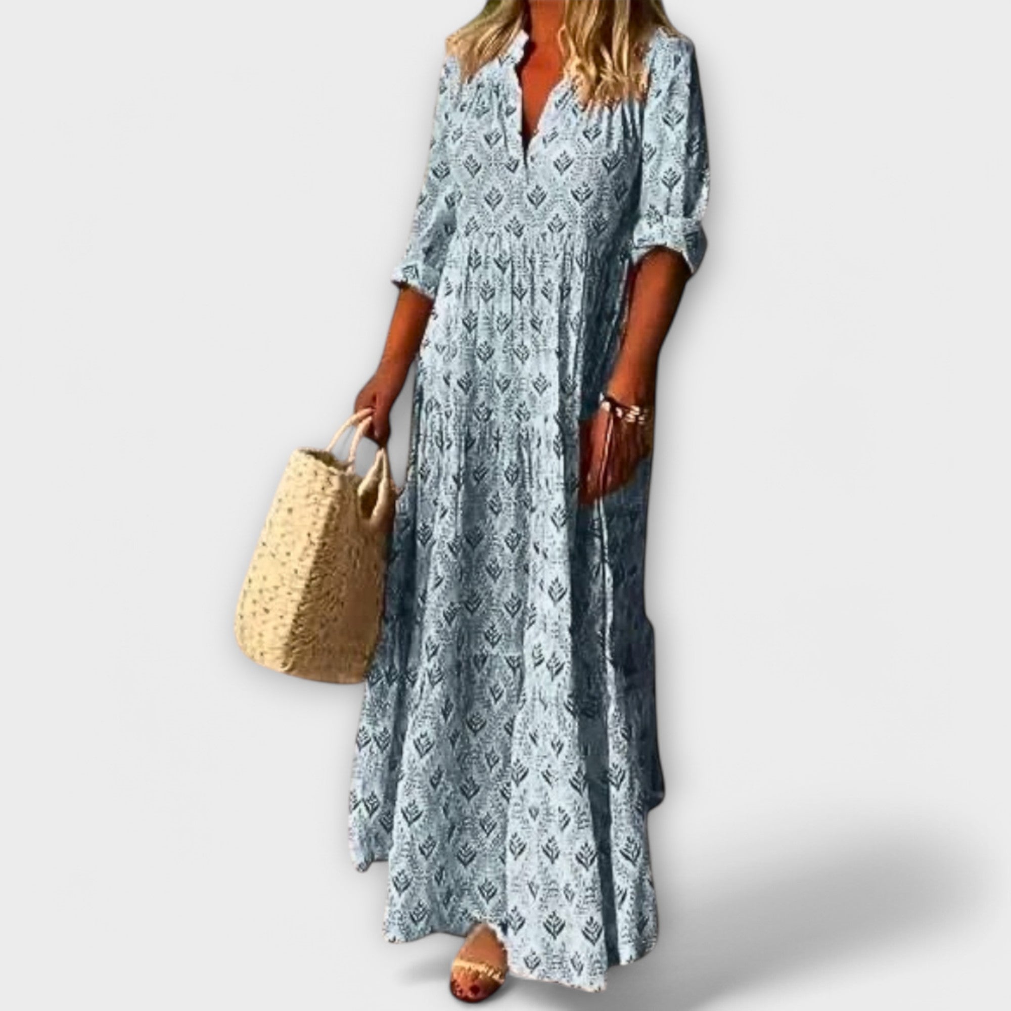 Sera - Elegantiška ir Patogi Maxi Suknelė