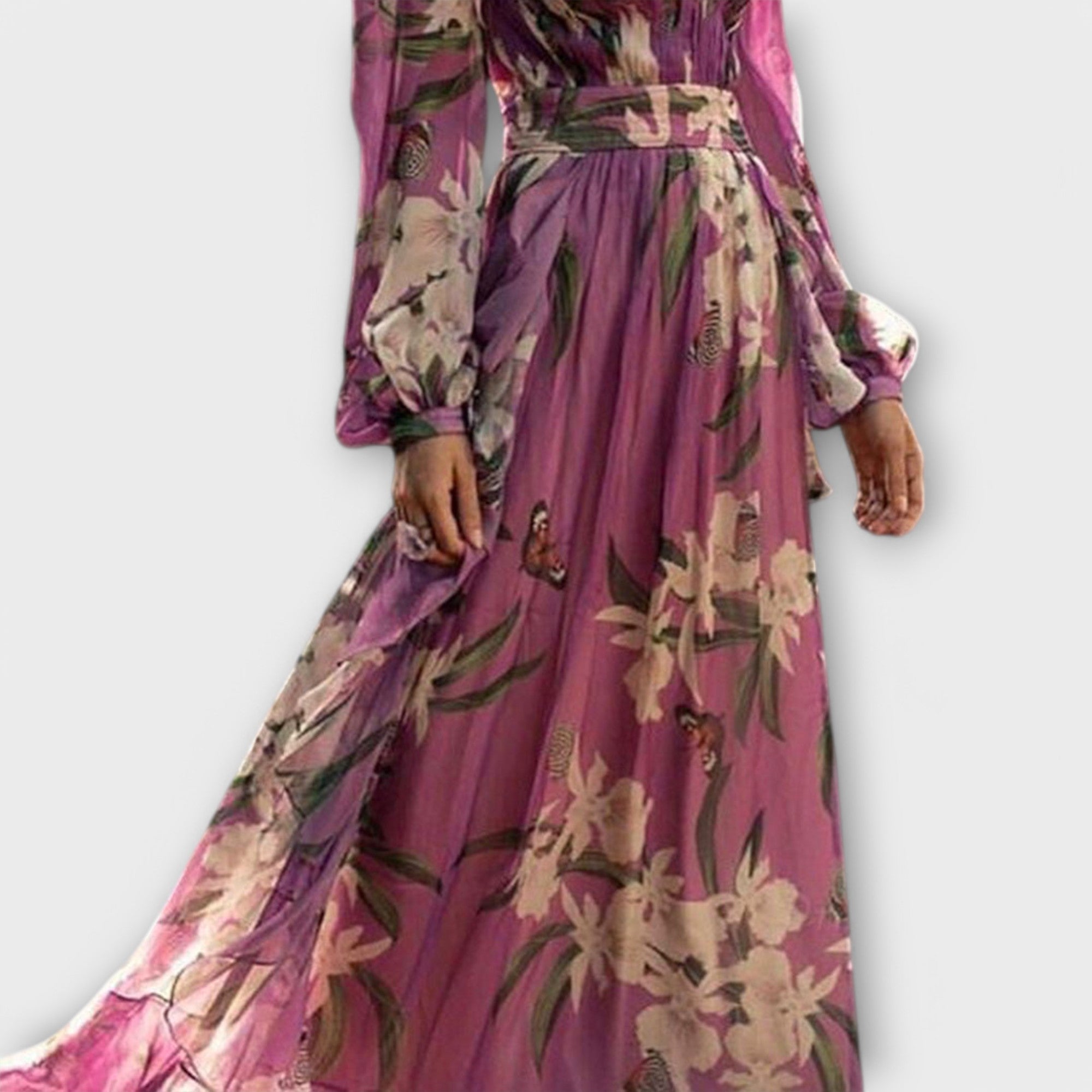 Aukštos kokybės elegantiška maxi suknelė