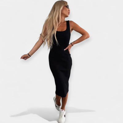 Midi Suknelės Komplektas su Bomber Striuke