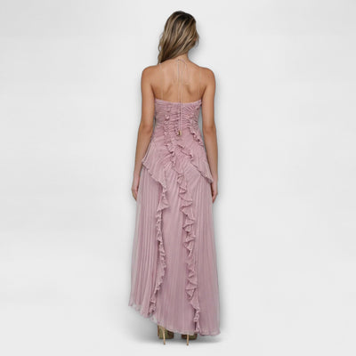 Elisia - Elegantiška ilga suknelė be rankovių