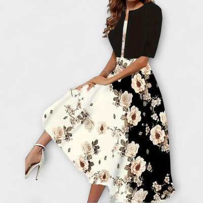 Midi Suknelė Moterims su Blazeriu