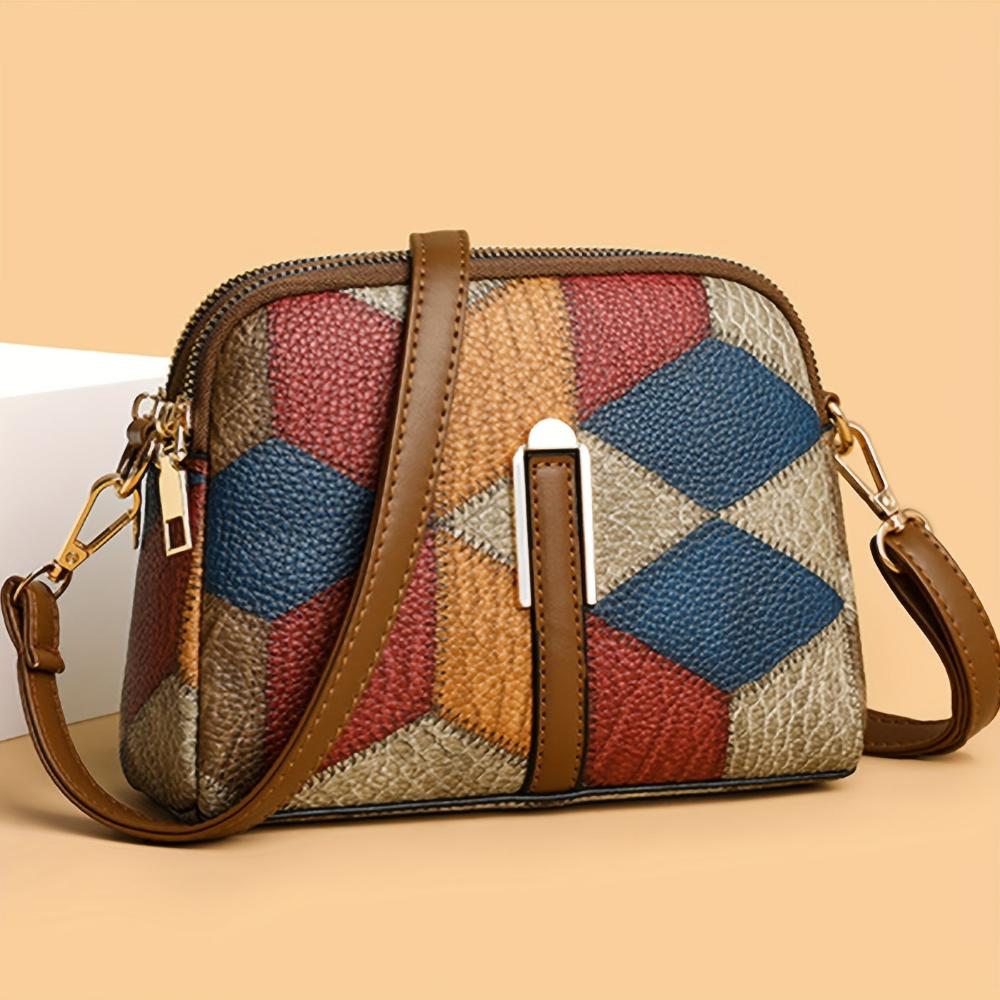 Luna | Mini maišelis patchwork stiliumi