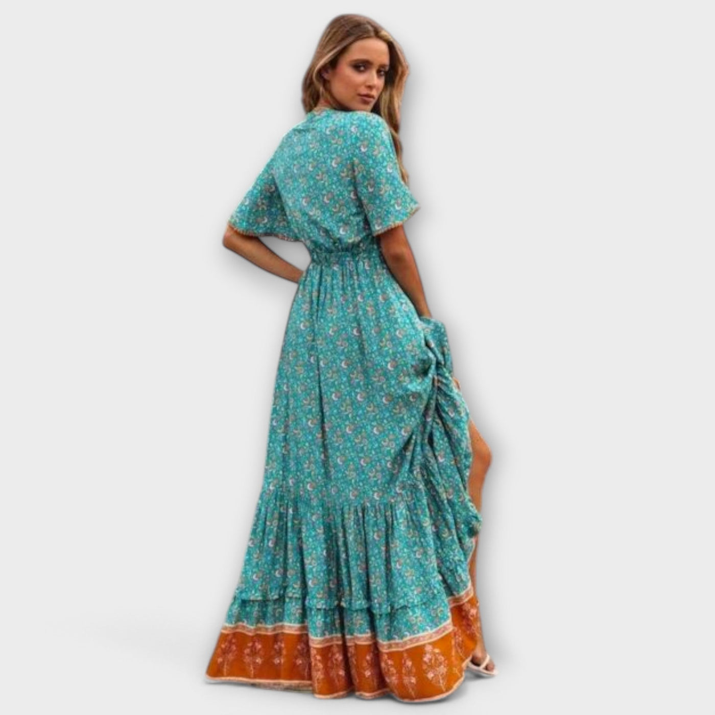 Sirva - Boho Maksidė Rūbas