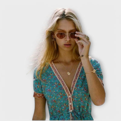 Ranya - Midi boho suknelė