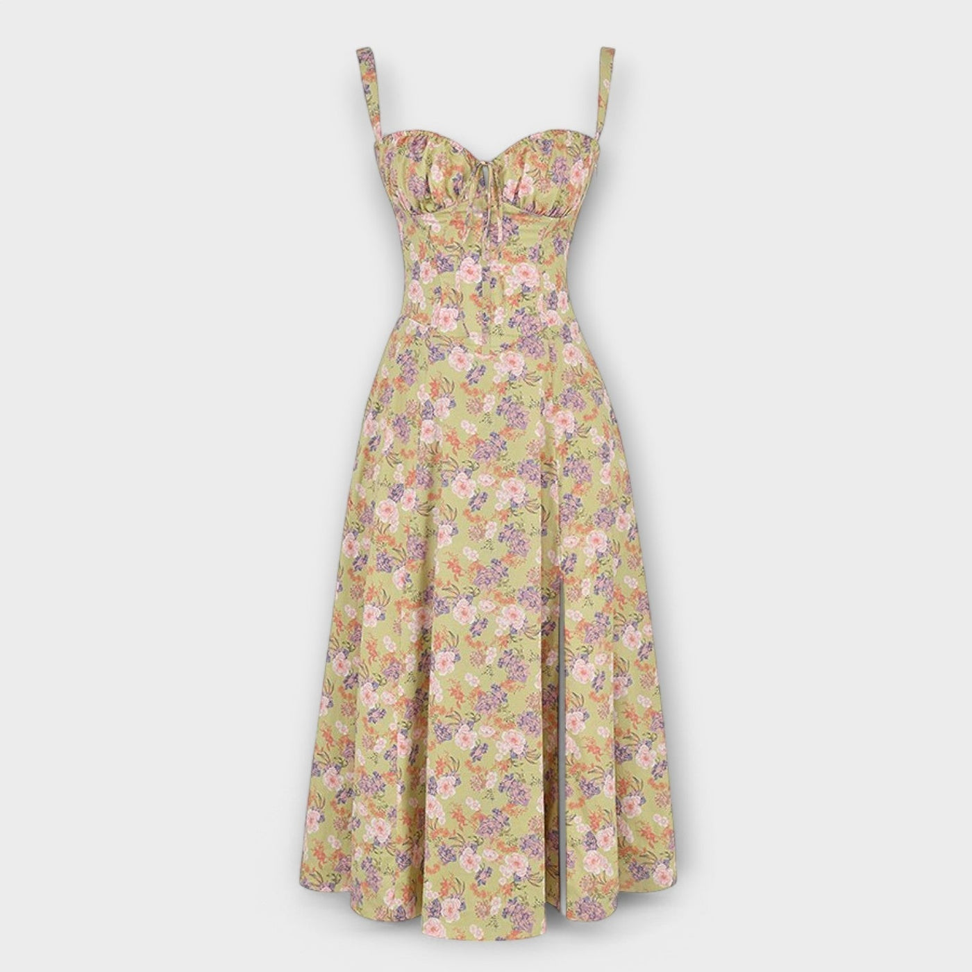 Kiana - Midi Korsetas Suknelė