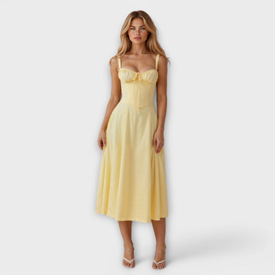 Kiana - Midi Korsetas Suknelė