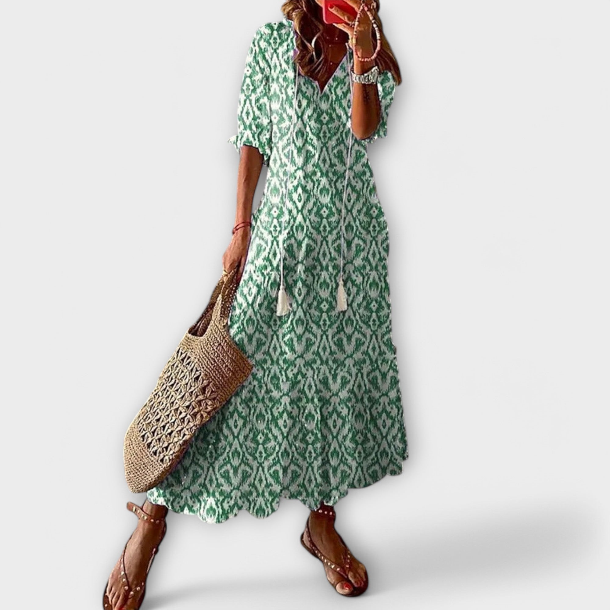 Bettina - Maxi Bohème Suknelė